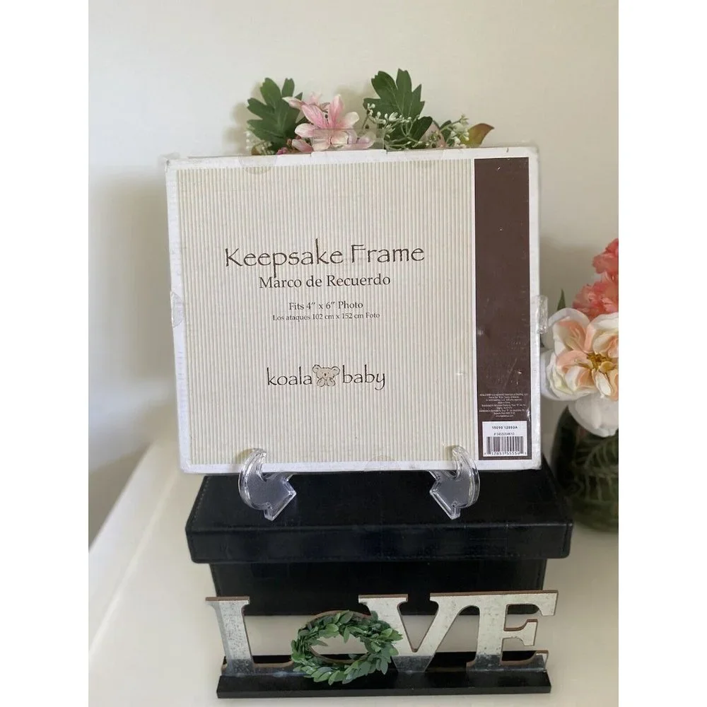 Koala Baby White Porcelain Photo Frame I Love my Godfather 4